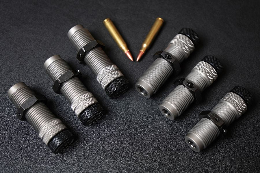 Sizing reloading dies for rifle calibers