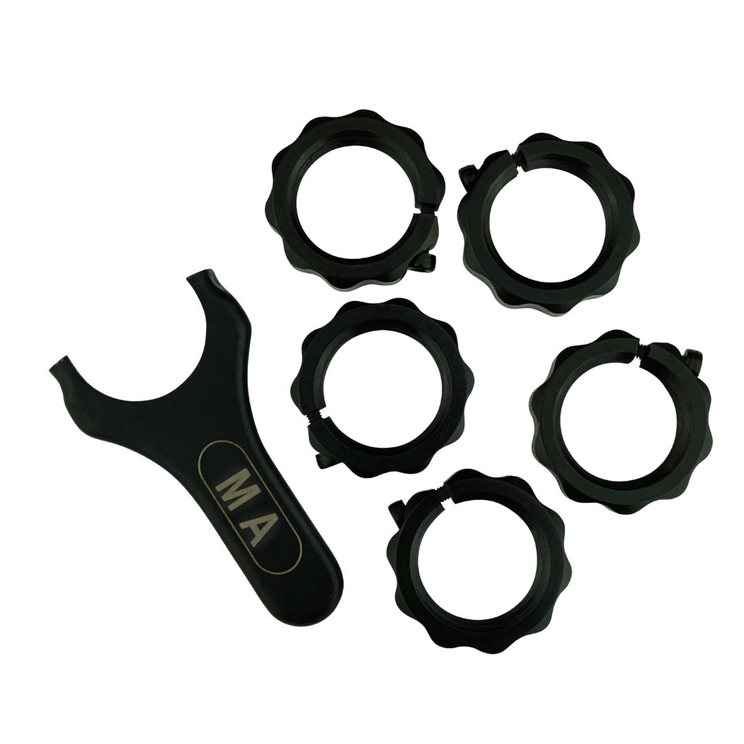 Mighty Armory Locknut set of five