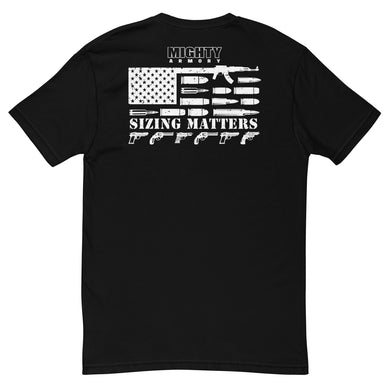 Mighty Armory Sizing Matters Short Sleeve T-shirt